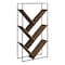 Monarch Specialties Bookshelf, Bookcase, Etagere, 3 Tier, 60"H, Office, Bedroom, Metal, Laminate, Black, Brown I 2202 - alternate 1